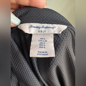 Tommy Bahama Women's Front Zip Black Jacket